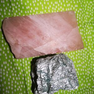 Pink and Silver Stone Set